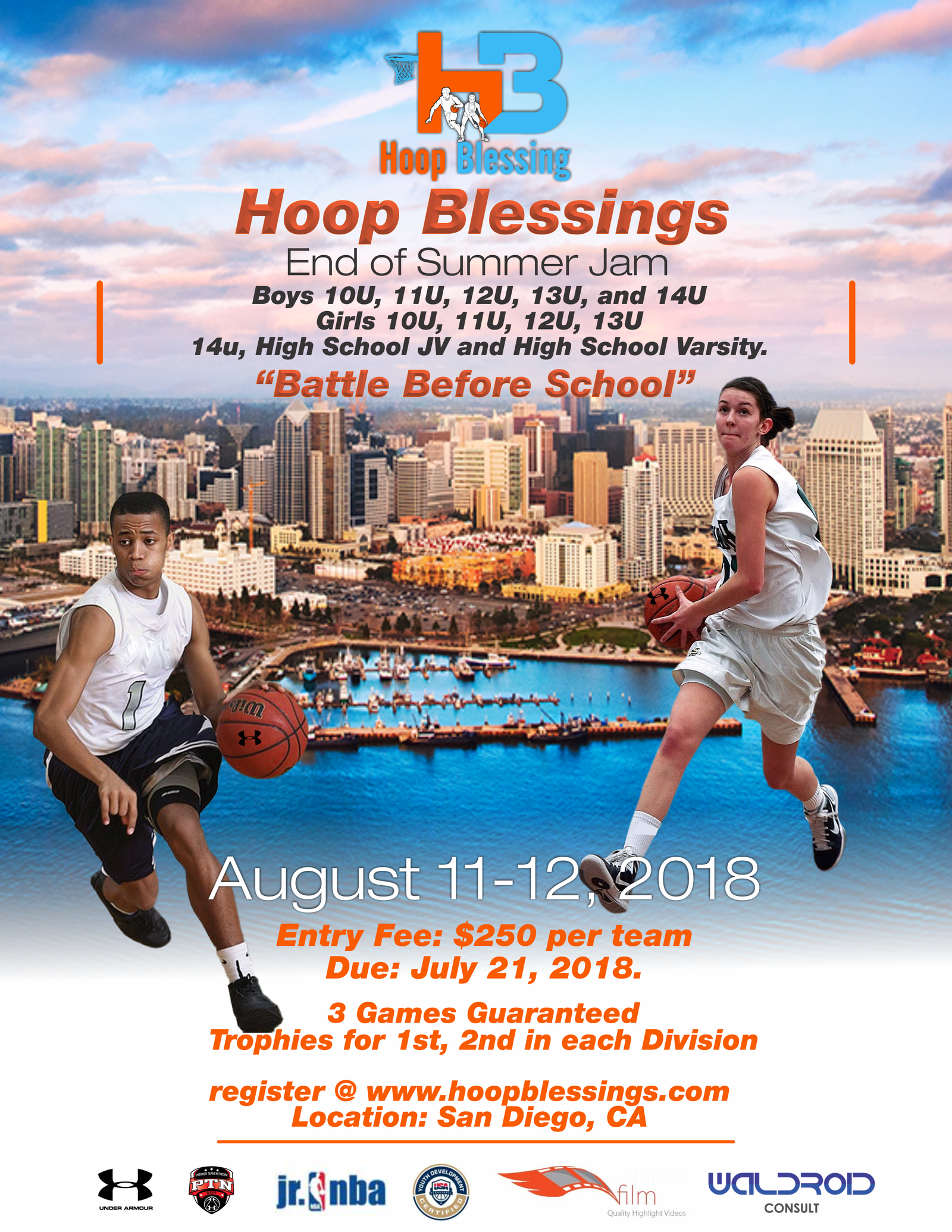 basketball flyer hoop blessings