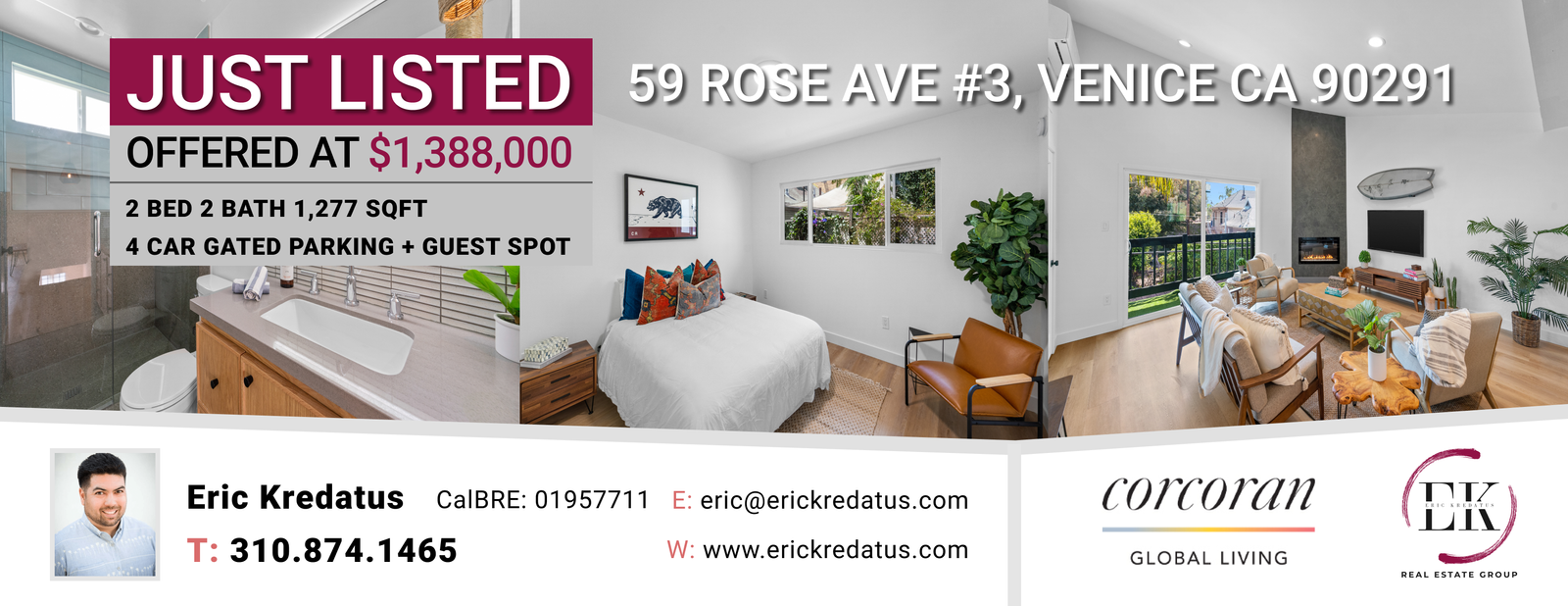 just listed in venice
