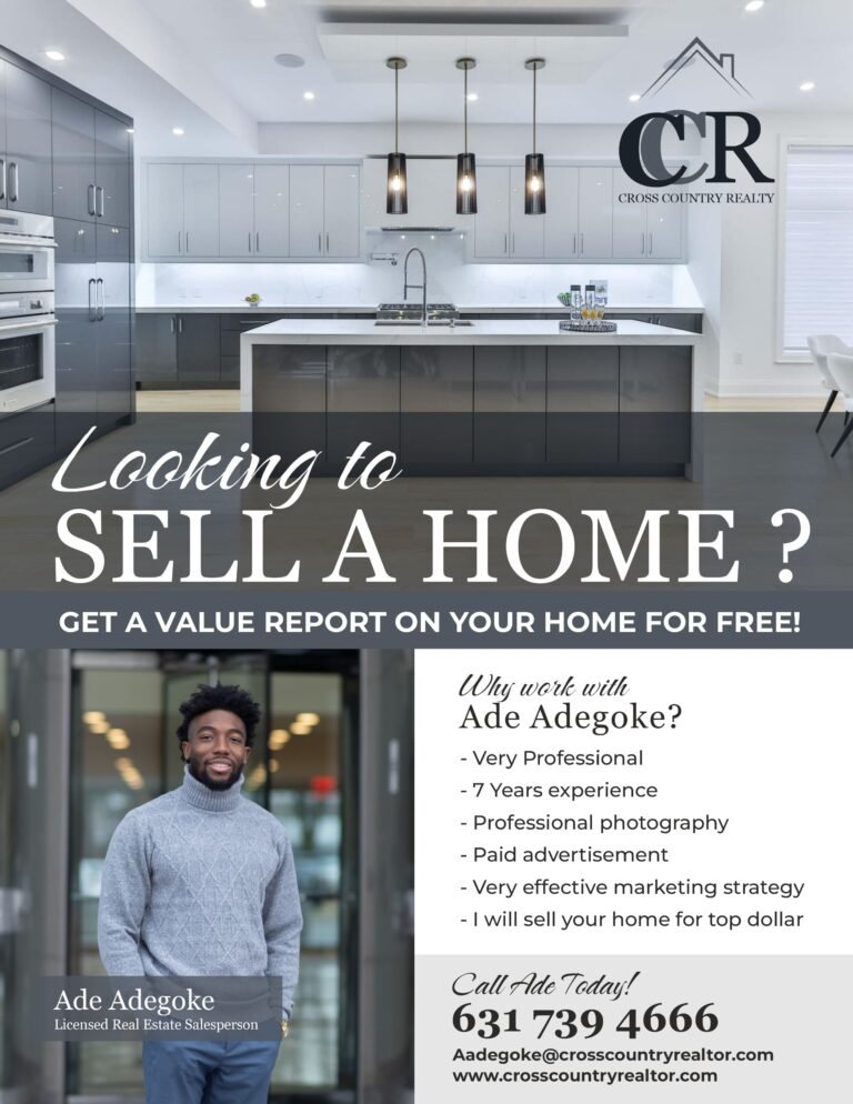 looking to sell a home flyer